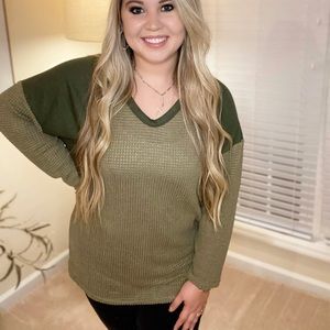 Hazel Color Block Top